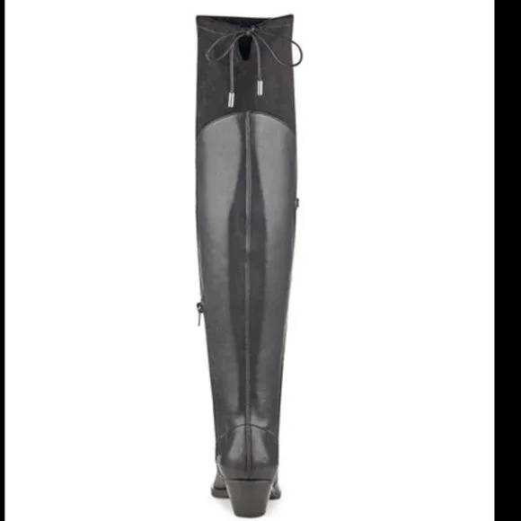 Guess Vianne Western over the knee Boots Black 6.5